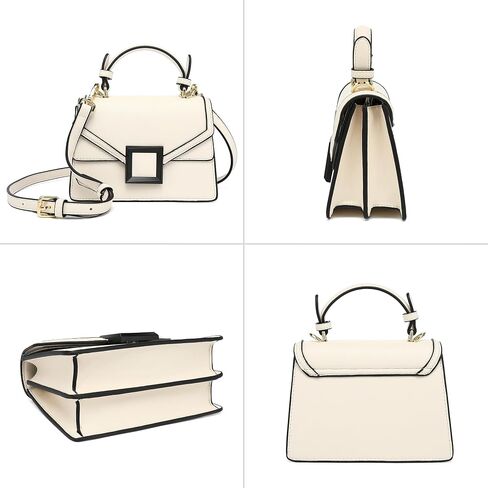 Scarleton Handbags for Women, Crossbody Bags for Women, Structured Mini Satchel Purses, Top Handle Shoulder Bag, H2077 in Saudi Arabia