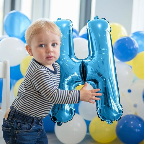 Rainbow Happy Birthday Balloons Banner,16 Inch Mylar Foil Letters Set,Inflatable Reusable Party Decor,for Women,Men,Kids Boys & Girls Birthday DIY Decorations Party Supplies in Saudi Arabia