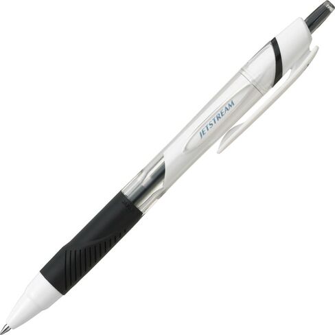 三菱鉛筆 Mitsubishi Pencil SXN15005.24 Permanent Ballpoint Pen Jet Stream 10 Pens 0.5 Black Easy Writing in Saudi Arabia