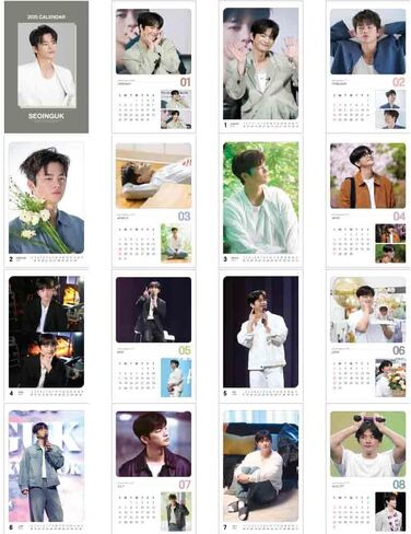 2025 K-STAR Wall Calendar (Bangtan Boys) in Saudi Arabia