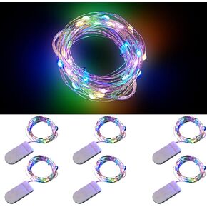 Dollhouse Christmas Lights 65.6 ft Fake Light String Dollhouse Christmas Decorations Christmas Miniature Light String for Crafts Furniture Accessories String Lights Doll House Pretend Play