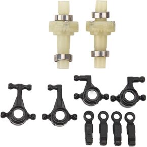 Topyond Steering Knuckles Kit, OEM RC Car Spare Parts Set for Wltoys 284010, 284161, K989 1/28 RC Cars