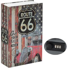 Book Safe Combination Lock, Lovndi Secret Hidden Money Safe for Home Office, Lockbox ‎9.5 x 6.2 x 2.2 inches, Berlin