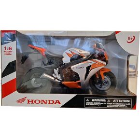 New-Ray 49293 "Honda CBR1000RR 2010" Model Motorcycle, Orange