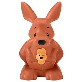 Little People Replacement Part for Fisher-Price Zoo and Safari Dollhouse Playset GFL22 - Replacement Brown Kangaroo Figure