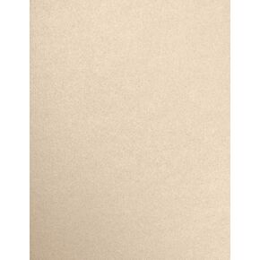 LUXPaper 8.5" x 11" Paper | Letter Size | Taupe Metallic | 80lb. Text | 50 Qty