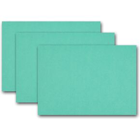 بطاقات ملونة فارغة مقاس 5 × 7 (50، عرق السوس الأسود) in Kuwait