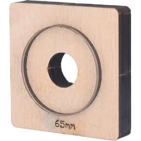 Circular Punch Die, Punch Die for Cutting Leather, Card Holder, Purse, Circular Die for Leather Crafts 65mm Diameter