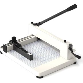 قطاعة ورق مقصلة شديدة التحمل مقاس 12 بوصة، لون أبيض مقاس A4 مقاس 30 سم، 400 ورقة in Kuwait