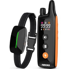 Dog Shock Collar Electric Training: Shock Collar for 2 Dogs Waterproof Rechargeable Collar with Remote for Large Medium Small Dog 5 10 15 20 30 40 50 60 80 100 lbs No Bark Beep Vibration Breed Collars