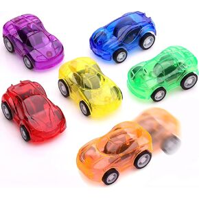 Race Cars Toys - Pull Back Cars for Toddlers - Mini Race Car Party Favors, Classroom Prizes - Bulk Toys - Toys for Vending Machines - 24 pcs - Easter Basket Stuffers