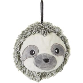 Petlou Squeak Toys for Aggressive Chewers Small Medium Breed Chew,Fetch Ball Indoor Toys,Sqeaky Dog (4" EZ Squeaky Sloth)