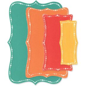 Sizzix Framelits Die Set - Top Note by Stacey Park
