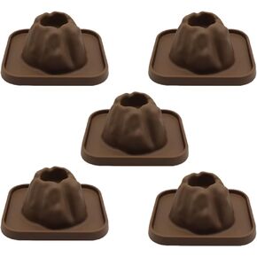 Toddmomy 5Pcs Volcanic Model Volcano Science Kit Volcano Eruption Toy Volcano Prop Scientific DIY Demonstration Model Fairy Garden Landscape Decoration