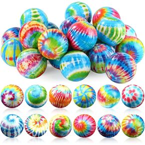Libima 24 Pcs Foam Stress Balls Bulk Squeeze Balls Foam Hand Exercise Balls Mini Bouncy Fidget Ball for Boys Girls Adults Reward Birthday Party Favor Gifts(Night Sky)