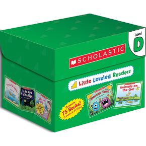 Little Leveled Readers: Level D Box Set: Just the Right Level to Help Young Readers Soar!