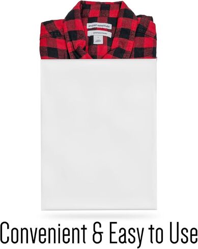 100 Pack Polymailer, 65 Mic (2.65 Mil), 10 x 13, White, Thick Durable, Waterproof Self-Sealing Shipping Bags and Envelopes, Made in Korea in Saudi Arabia