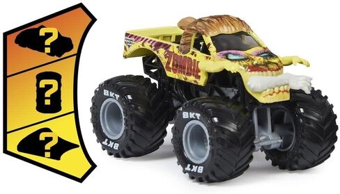 Monster Jam 2022 Spin Master 1:64 Diecast Truck with Bonus Accessory: World Finals Zombie in Saudi Arabia