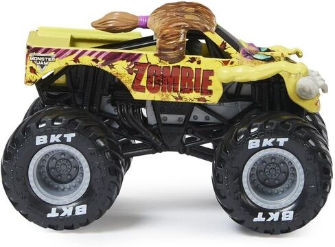 Monster Jam 2022 Spin Master 1:64 Diecast Truck with Bonus Accessory: World Finals Zombie in Saudi Arabia