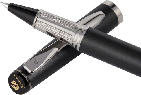 قلم حبر سائل، أقلام أساسية لطيفة للأعمال، قلم معدني لكتابة سلسة، تصميم أنيق، كتابة سهلة، أقلام فاخرة مع علبة هدايا للرجال والنساء مع عبوتين in Kuwait