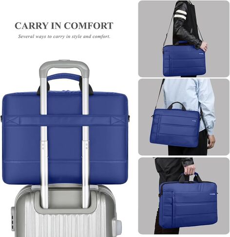 Traveller Business Laptop Sleeve Bag with Shoulder Strap Compatible with 13-15.6 inch Laptop and Macbook Pro/Air in Saudi Arabia