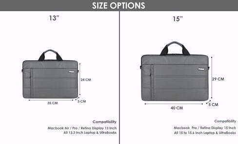 Traveller Business Laptop Sleeve Bag with Shoulder Strap Compatible with 13-15.6 inch Laptop and Macbook Pro/Air in Saudi Arabia
