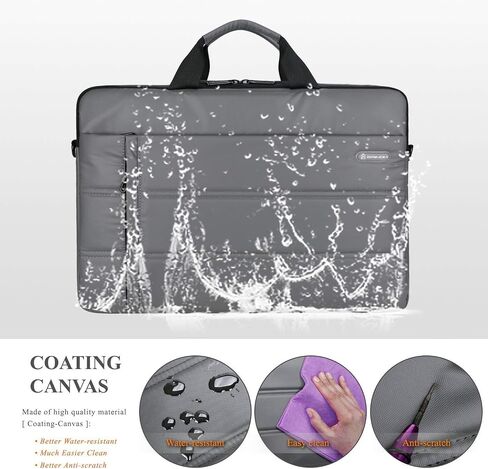 Traveller Business Laptop Sleeve Bag with Shoulder Strap Compatible with 13-15.6 inch Laptop and Macbook Pro/Air in Saudi Arabia