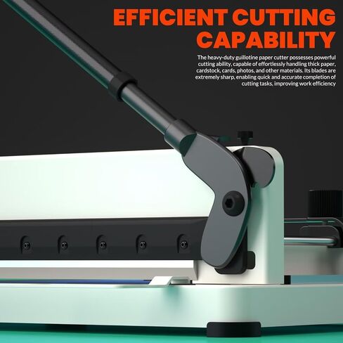 قطاعة ورق مقصلة شديدة التحمل مقاس 12 بوصة، لون أبيض مقاس A4 مقاس 30 سم، 400 ورقة in Kuwait