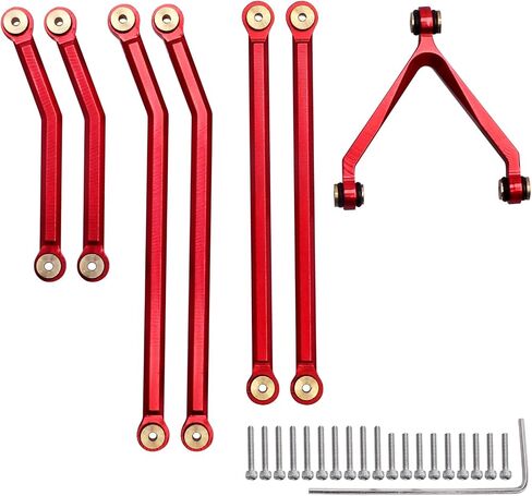 High Clearance Links Set for Axial SCX24 Deadbolt AXI90081 (Black) in Saudi Arabia