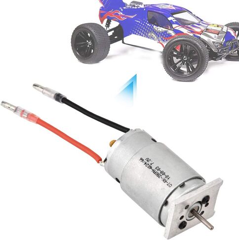 RC E9661 Motor 390، محرك ناعم 390 مع لوحة ثابتة 1/16 RC قطع غيار السيارات لدورة تروجي القصيرة 1631 1651 1621 ملحقات نموذج السيارة هوايات Smax in Saudi Arabia
