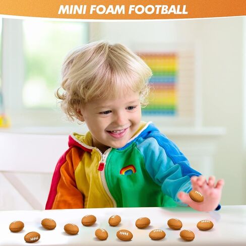 Jerify 120 Packs Mini Football Stress Ball, 1.46 Inch, PU Foam, Suitable for Parties, School, Rewards in Kuwait