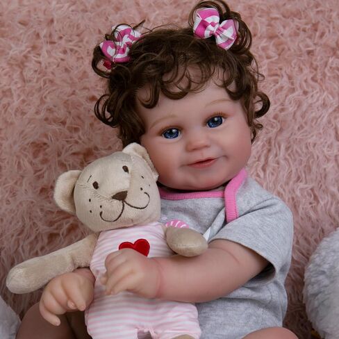 Milidool Reborn Baby Dolls - 20 Inch Realistic Newborn Baby Doll, Handmade with Love in Saudi Arabia