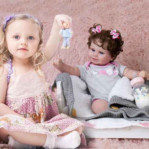 Milidool Reborn Baby Dolls - 20 Inch Realistic Newborn Baby Doll, Handmade with Love in Saudi Arabia