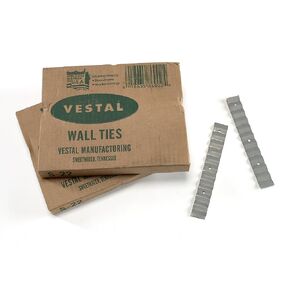 Mutual Industries 7100-100-22 Wall Ties, 22 Gauge 7/8" x 6 3/8"