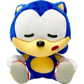 Great Eastern Entertainment Sonic Hedgehog- Sd Sonic Sleep Sitting Plush 12" H, Multi-Colored