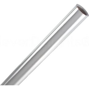 CleverDelights Metallic Silver Wrapping Paper - 30" x 300" Jumbo Roll - Shiny Gift Wrap Paper