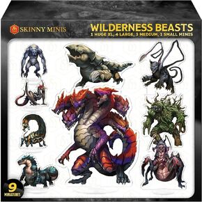 المنمنمات المتوافقة مع D&D لـ Dungeon Masters - منمنمات DND ثنائية الأبعاد رسومات مزدوجة الجوانب - منمنمات DND مصنوعة من الأكريليك المتين وتصميمات فريدة
