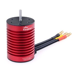 KingVal Replacement F540 3930KV Waterproof Brushless Motor Shaft 3.175mm Compatible with 1/10 RC Car