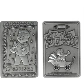Fallout Limited Edition Replica Perk Card | Charisma