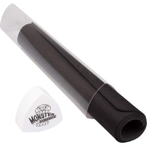 Monster TCG Gaming Prism Playmat Tube(White)- Won't Roll Off Surfaces - Easy in and Out Design - Store Your Card & RPG Playmats Better - For Pokemon Yugioh MTG Magic the Gathering DND Dungeons Dragons