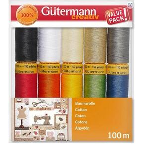 Gütermann Gutermann Cotton 50 Thread Set 10 Spools734016-3