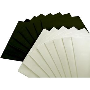 Precut Cotton Fat Quarters Quilt Squares 17"x20"Black 8pcs