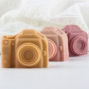 Camera Silicone Mold Camera Resin Candle Mold 3D Camera Candle Soap Mold for Candle Making Resin Aromatherapy Gypsum Wax Soap Clay Craft
