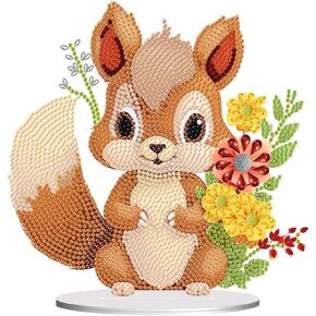 ARTopet DIY Diamond Desktop Ornament Special Shaped Crystal Frog Diamond Art Painting Tabletop Ornaments Single Sided Diamond Home Decor