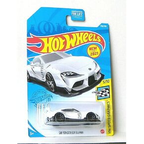 DieCast Hotwheels '20 Toyota GR Supra - HW Speed Graphics 5/10 [White] 178/250 for unisex, children