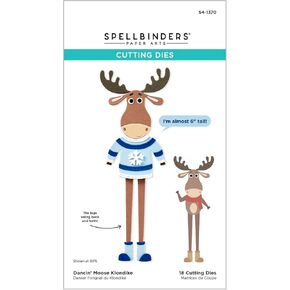 Spellbinders Dancin' Moose Klondike Etched Dies