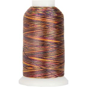 Variegated Polyester Embroidery Thread by Threadart - 40wt - 1000m - 25 Colors Available - No. 17 - Teal Ocean