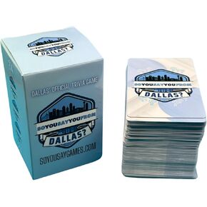 SoYouSay You from Dallas? Trivia Drinking Card Game