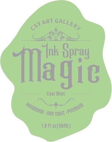 Csy art gallery Magic Oxide Spray Textured Paint Ink - Colorful -Journal -Mixed Media Inks, Background Inks, Scrapbook Inks for Junk Journal,Photo Frames, Handicrafts, Leather, Wood (Speckled Egg) in Saudi Arabia