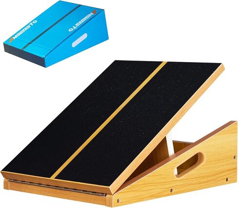 Professional Slant Board,Calf Stretcher Slant Board, 5 Positions Adjustable Slant Board for Calf Stretching Incline Board for Calf Stretching in Kuwait